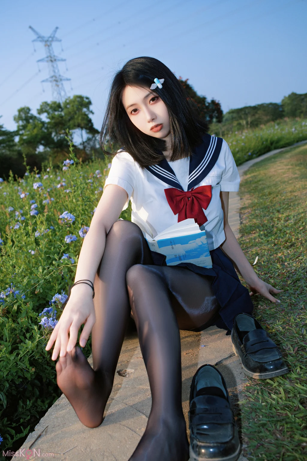 Coser@七只红豆: 蓝花JK (39 photos) – Page 2