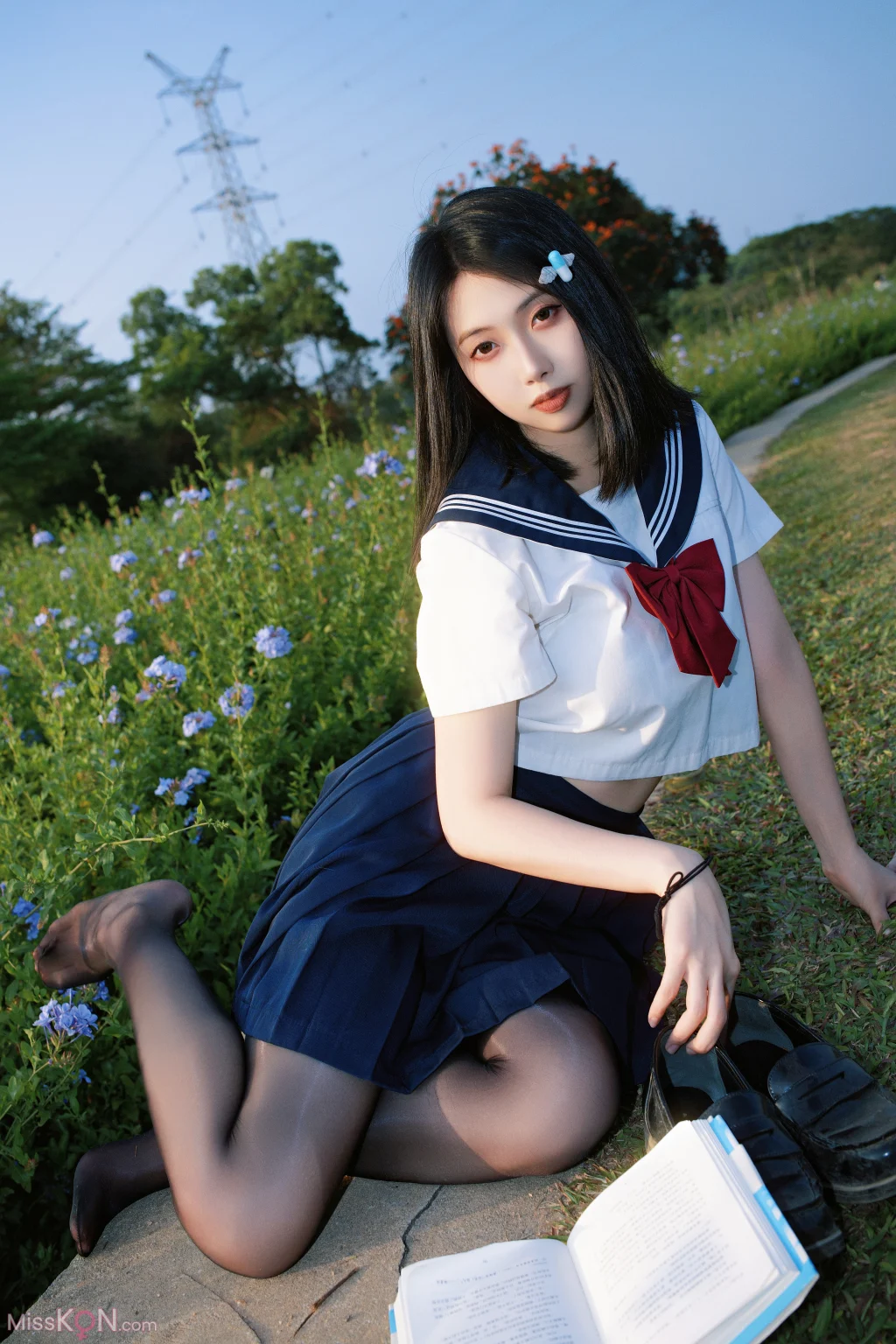 Coser@七只红豆: 蓝花JK (39 photos) – Page 2