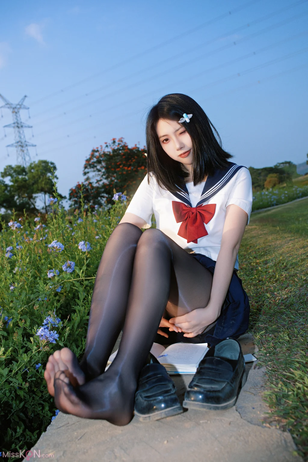 Coser@七只红豆: 蓝花JK (39 photos) – Page 2