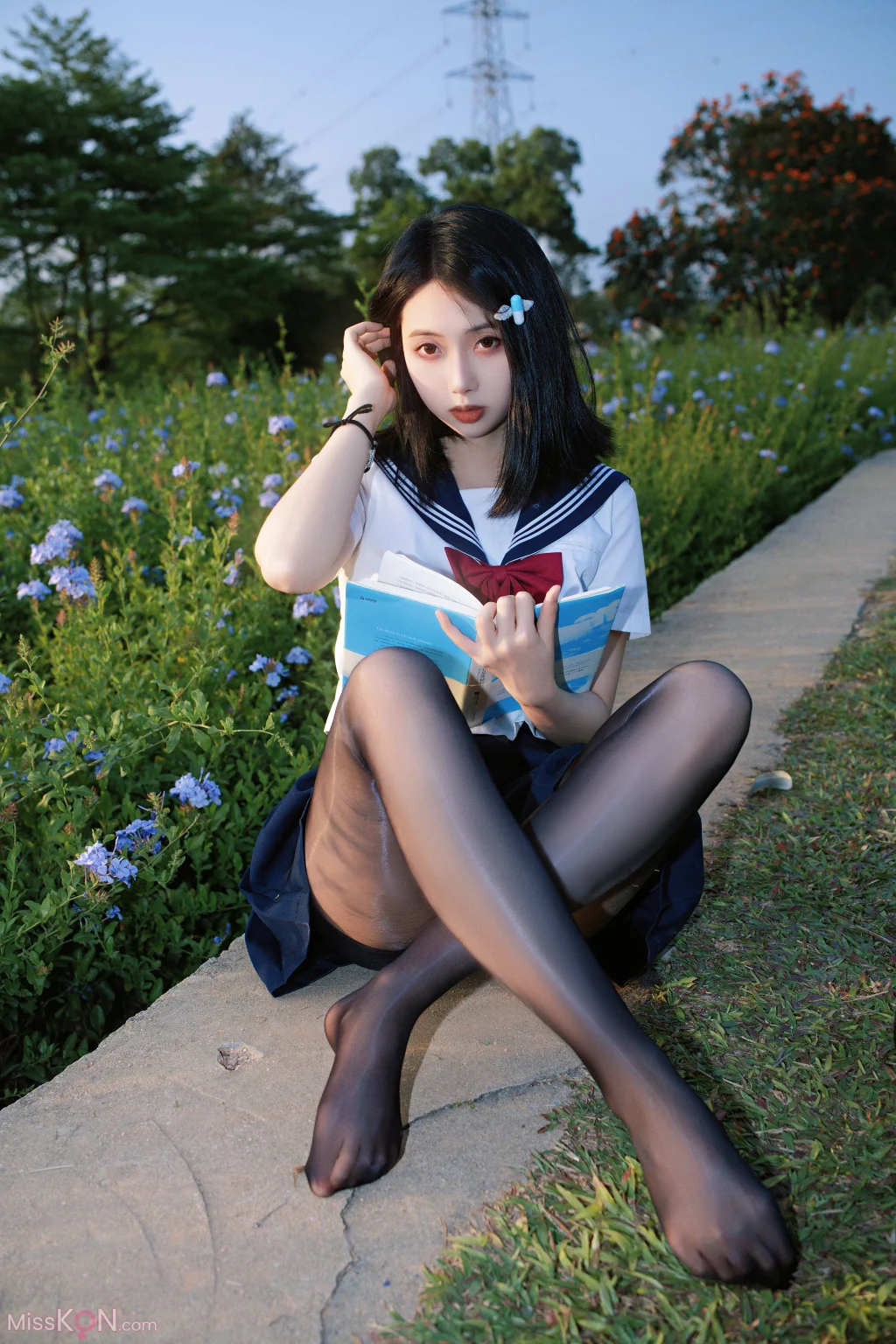 Coser@七只红豆: 蓝花JK (39 photos) – Page 2