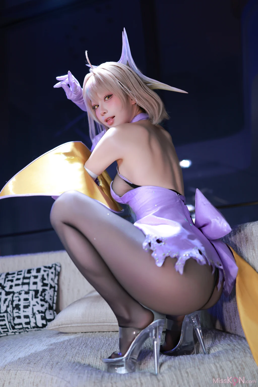 Coser@水淼Aqua: Nikke胜利女神 阿妮斯·超级巨星·星光 (54 photos)