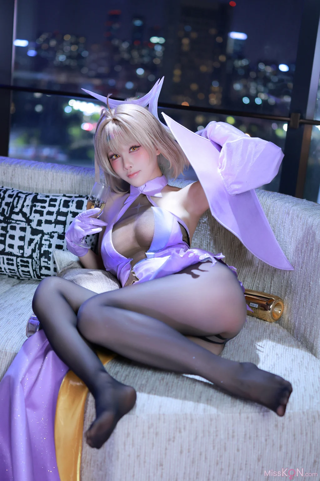 Coser@水淼Aqua: Nikke胜利女神 阿妮斯·超级巨星·星光 (54 photos)