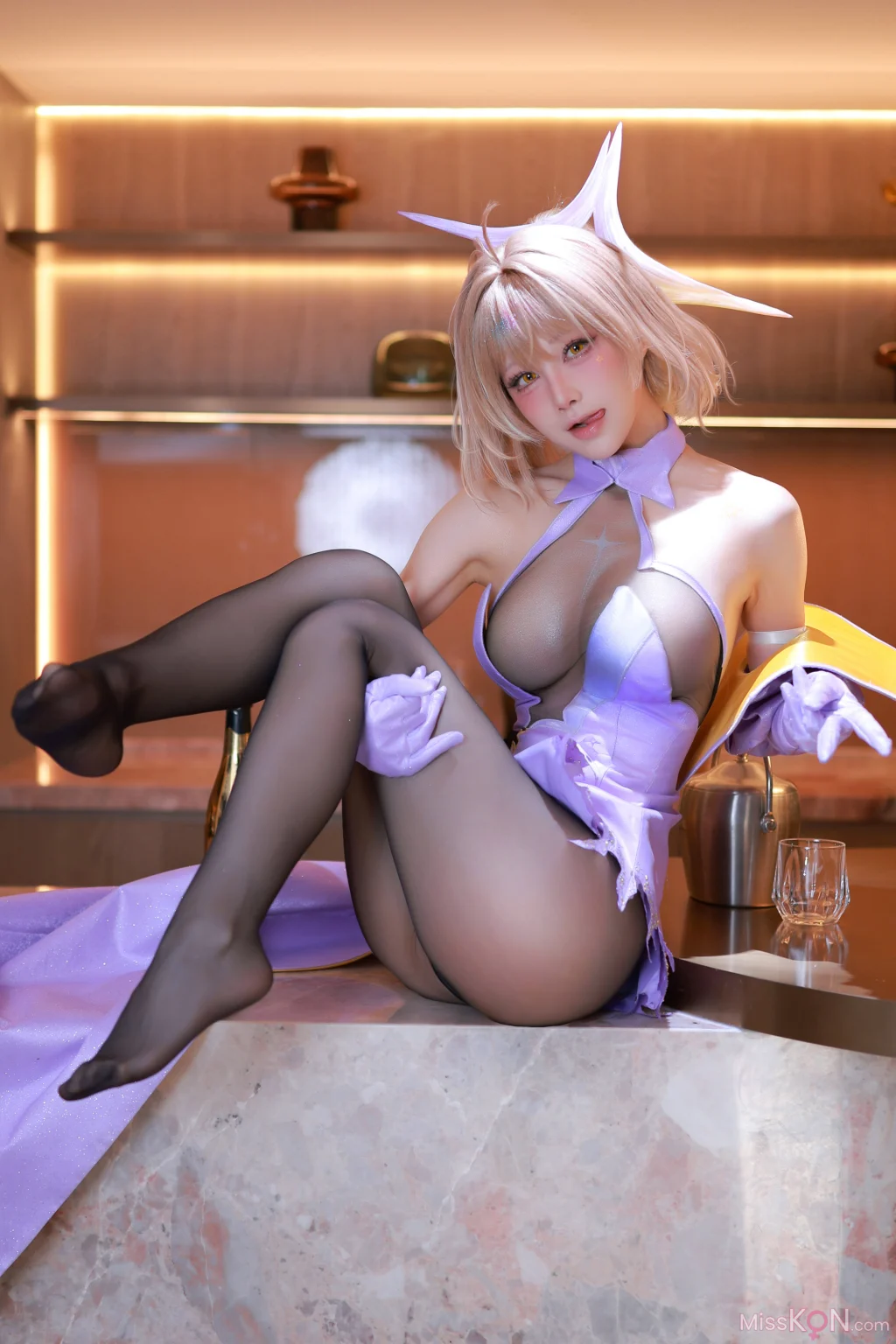 Coser@水淼Aqua: Nikke胜利女神 阿妮斯·超级巨星·星光 (54 photos)