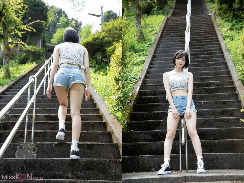 [JP] Suzumori Remu (涼森れむ): Girl On A Summer Day きっと夏のせい (64 photos)