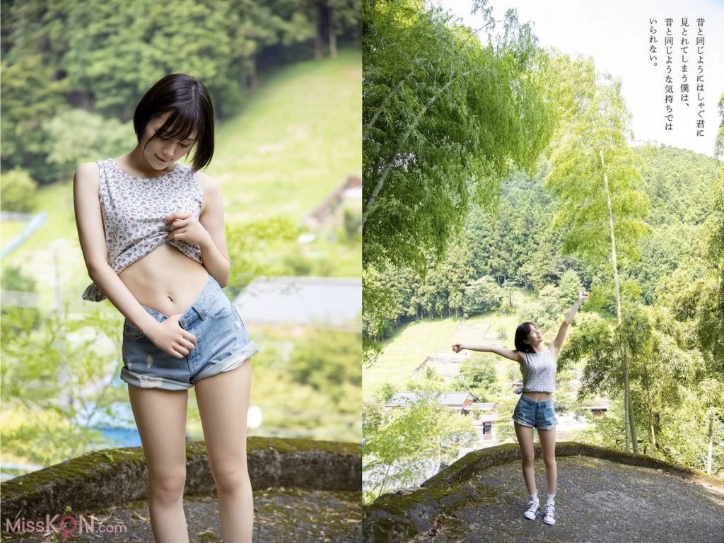 [JP] Suzumori Remu (涼森れむ): Girl On A Summer Day きっと夏のせい (64 photos)