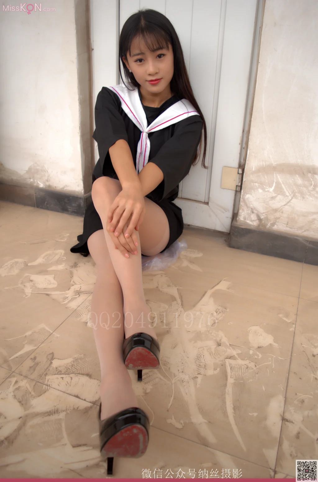 [NS纳丝摄影] No.028: 宝儿 校园水手服肉丝 (94 photos)