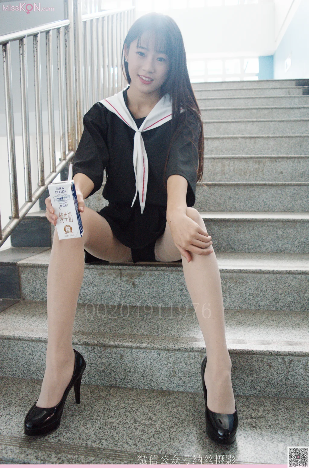 [NS纳丝摄影] No.028: 宝儿 校园水手服肉丝 (94 photos) – Page 2