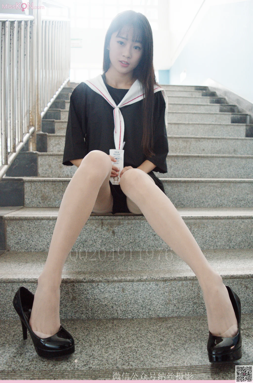 [NS纳丝摄影] No.028: 宝儿 校园水手服肉丝 (94 photos) – Page 2