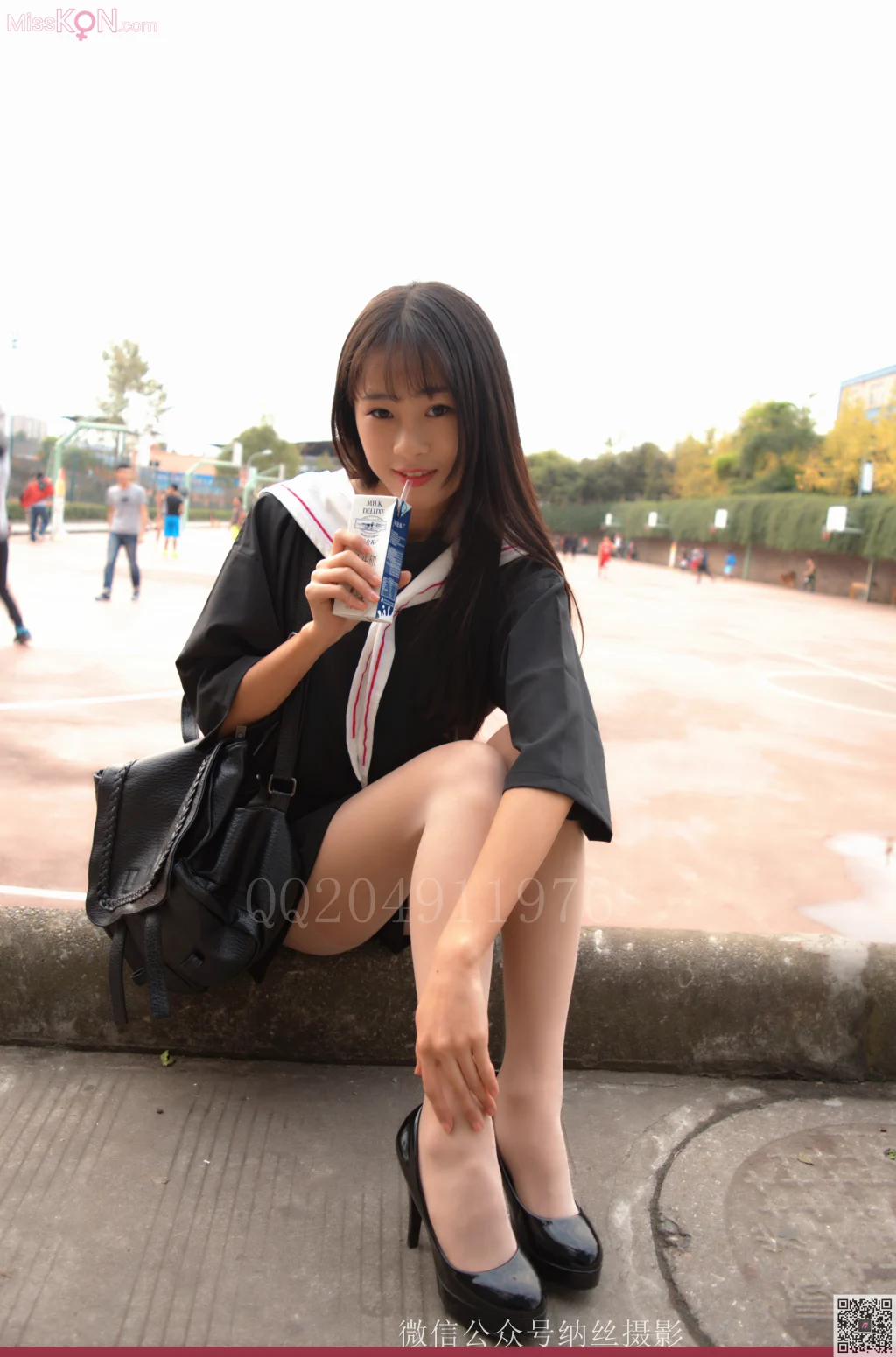 [NS纳丝摄影] No.028: 宝儿 校园水手服肉丝 (94 photos) – Page 2