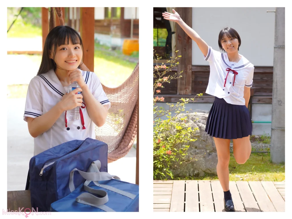 [JP] Kanon Urara (花音うらら) & Monami Suzu (もなみ鈴): In A World Of Beautiful, Pale Blue 美しい水縹の、世界で。 (70 photos)