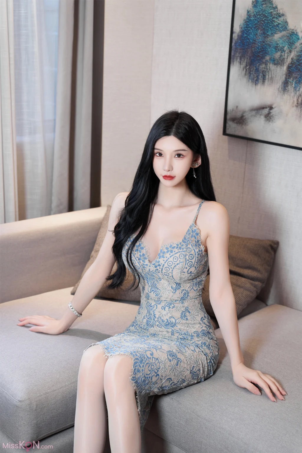 [内购无水印] Zhou Yuxi (周于希): R18 秀人网模特 夜来香 (95 photos) – Page 3