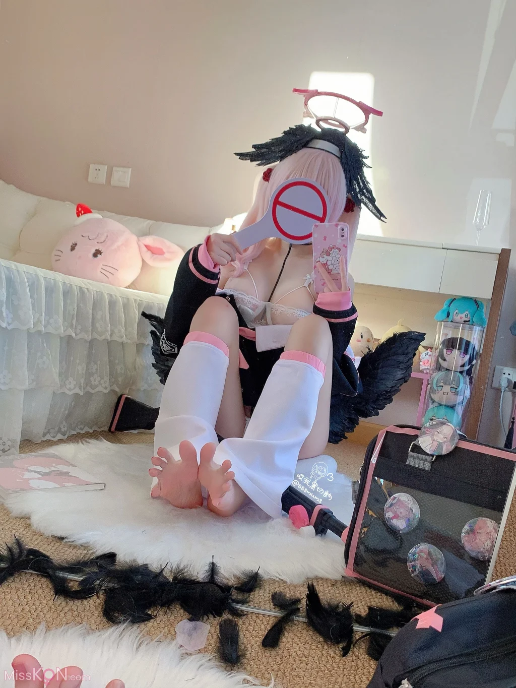 Coser@曲奇软fufu: 蔚蓝档案 江小春 (46 photos + 3 videos)