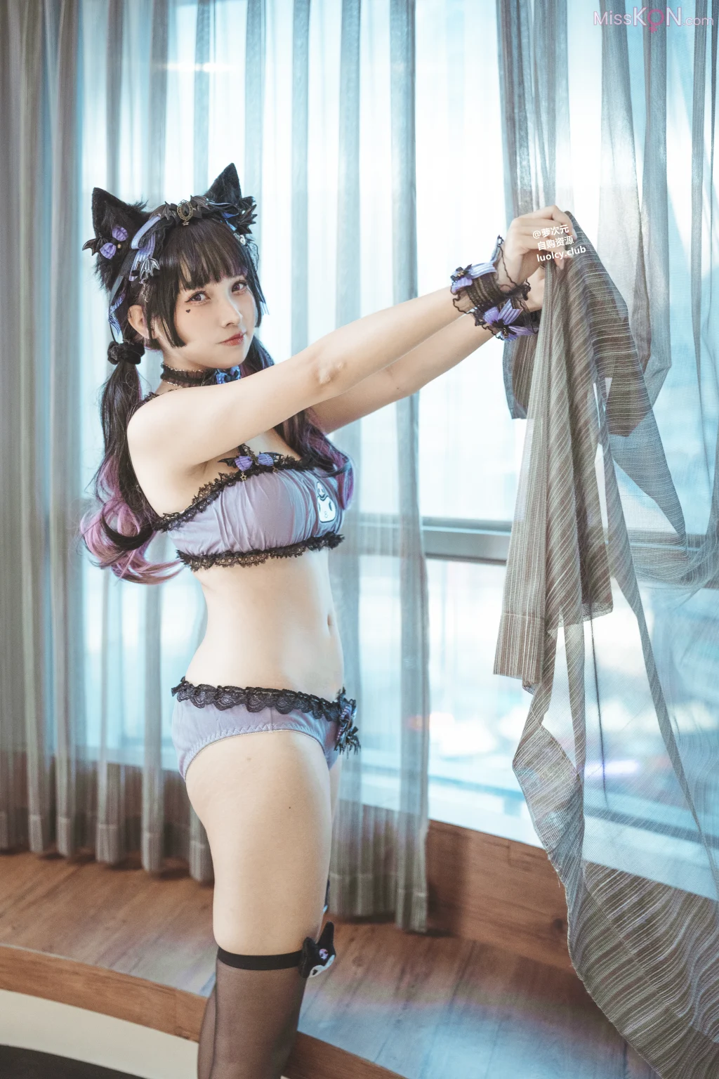 Coser@慕慕Momo: 巨乳萝莉 酷洛米 (Kuromi) (8K Ver.) (70 photos + 1 video) – Page 3