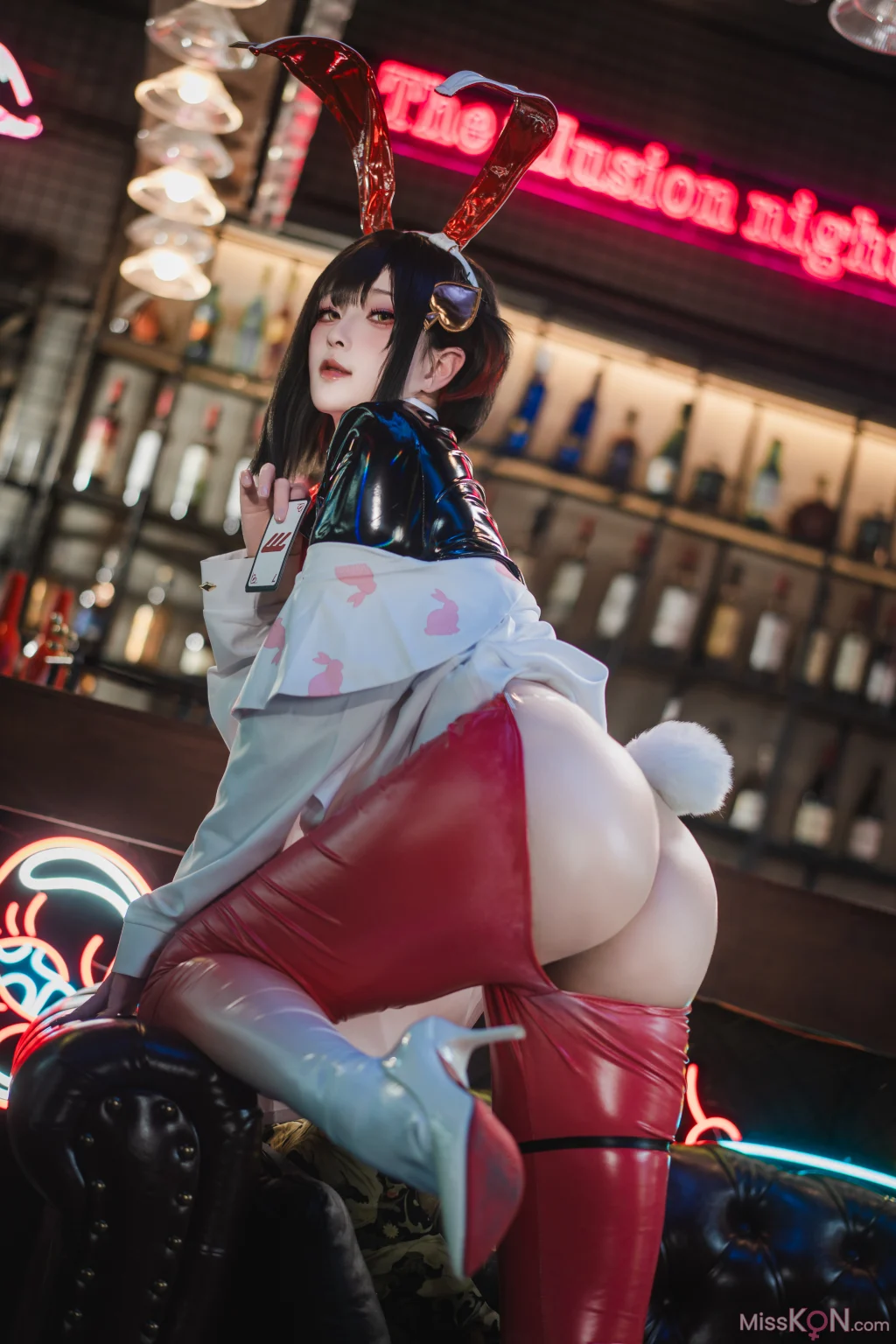 Coser@Natsuko夏夏子: NIKKE 露姬·逆兔女郎 (63 photos)