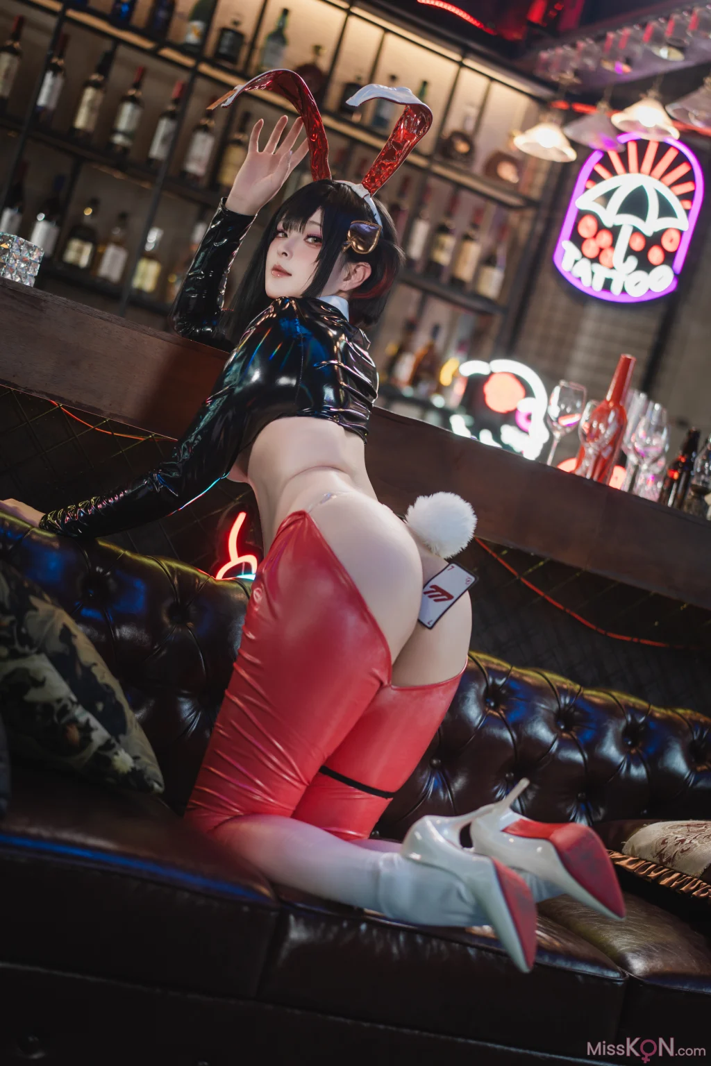Coser@Natsuko夏夏子: NIKKE 露姬·逆兔女郎 (63 photos)
