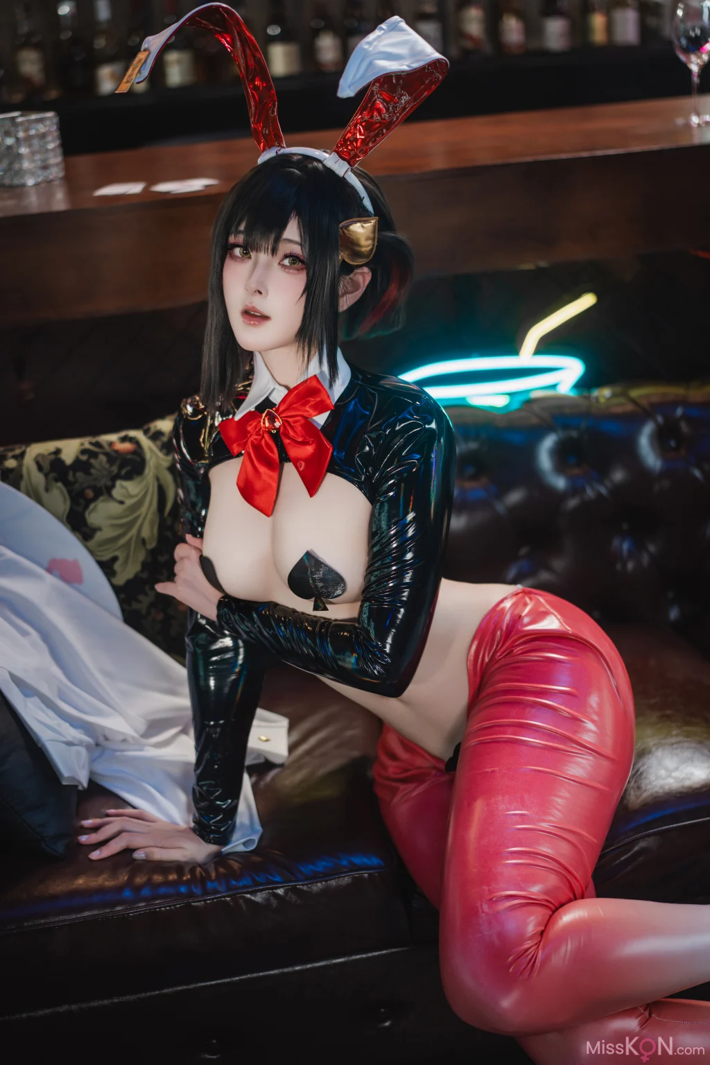 Coser@Natsuko夏夏子: NIKKE 露姬·逆兔女郎 (63 photos)