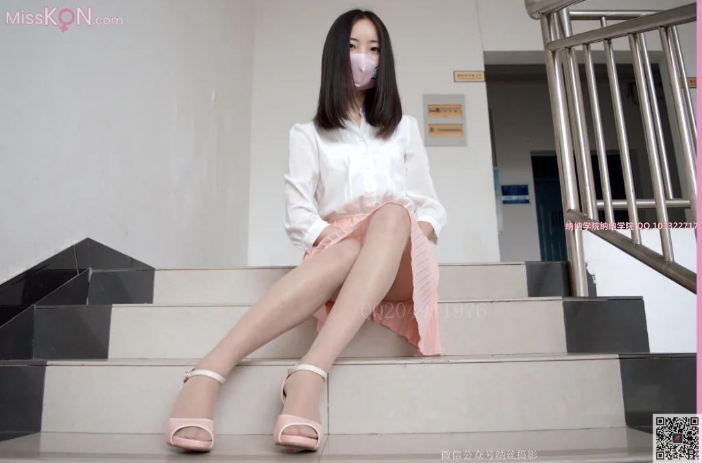 [NS纳丝摄影] No.040: 小丸子 口罩长腿萌妹 (72 photos)
