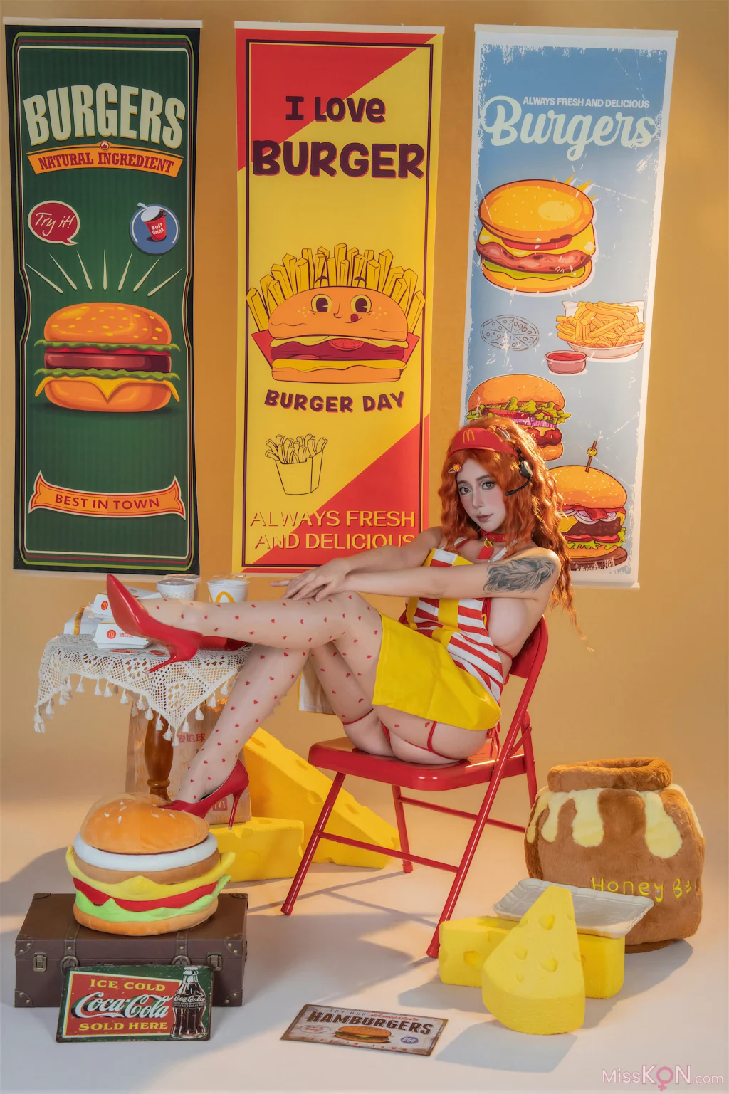 Coser@奈汐酱nice: 麦麦 (80 photos + 1 video)