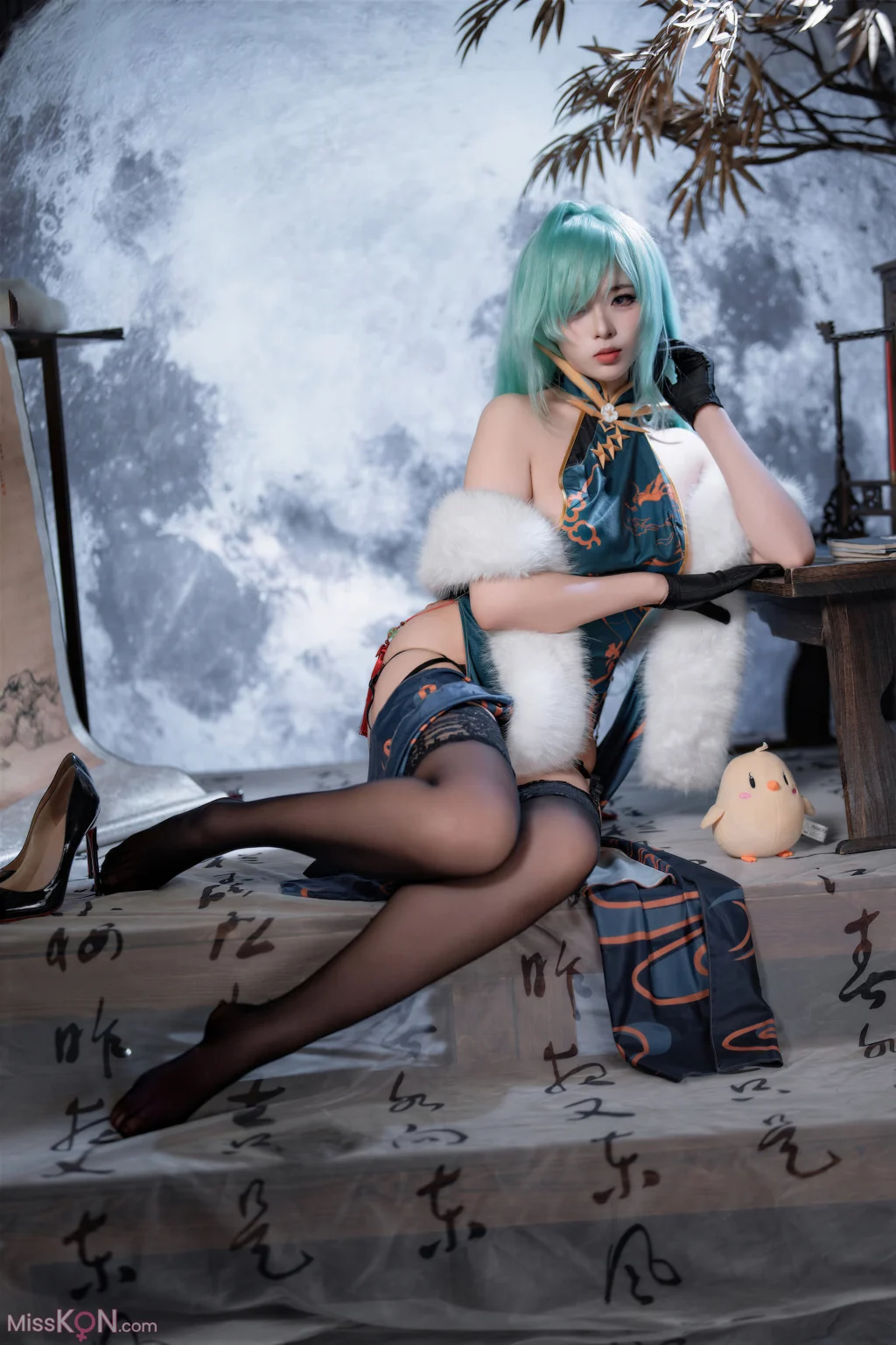 Coser@轩萧学姐: 碧蓝航线 莫斯科旗袍 (50 photos) – Page 2