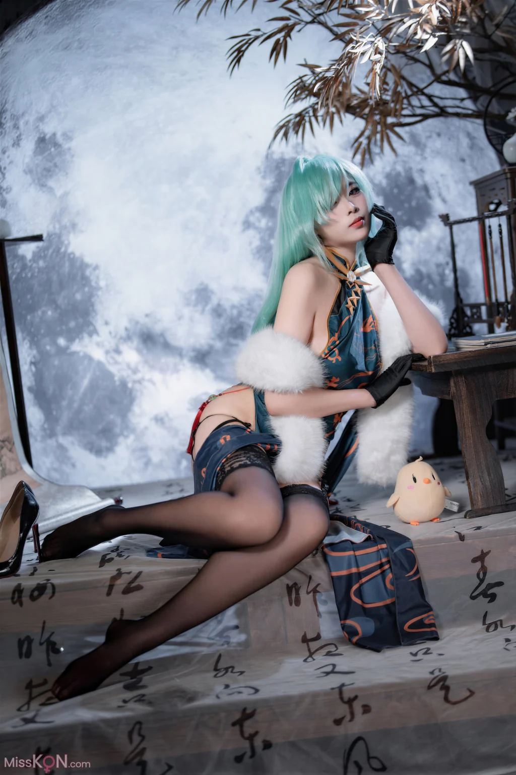 Coser@轩萧学姐: 碧蓝航线 莫斯科旗袍 (50 photos) – Page 2