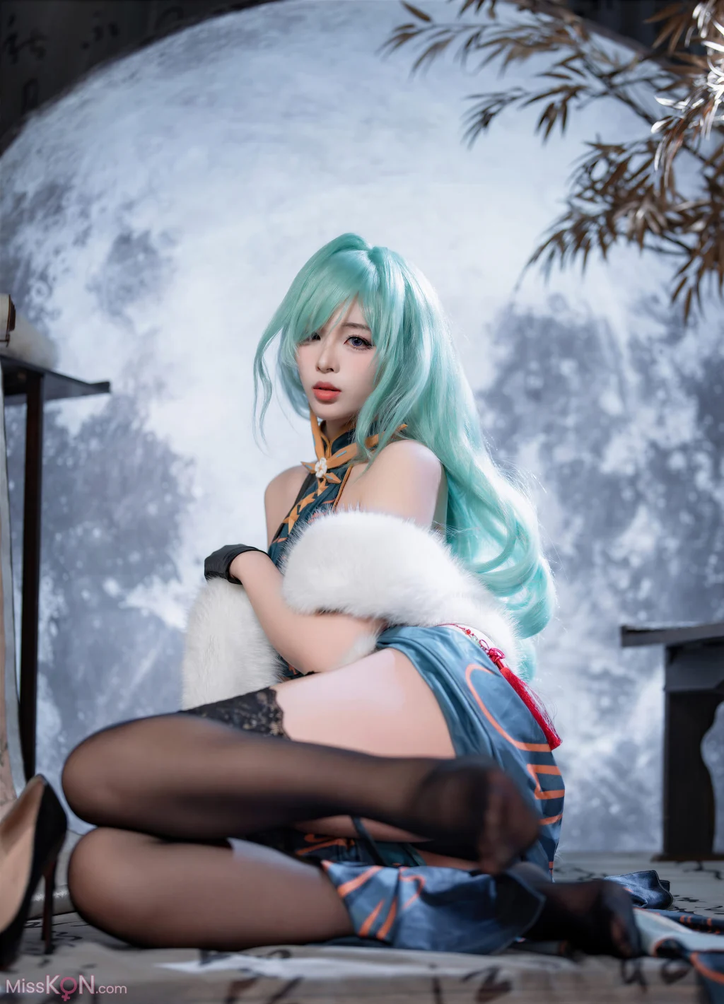Coser@轩萧学姐: 碧蓝航线 莫斯科旗袍 (50 photos) – Page 2