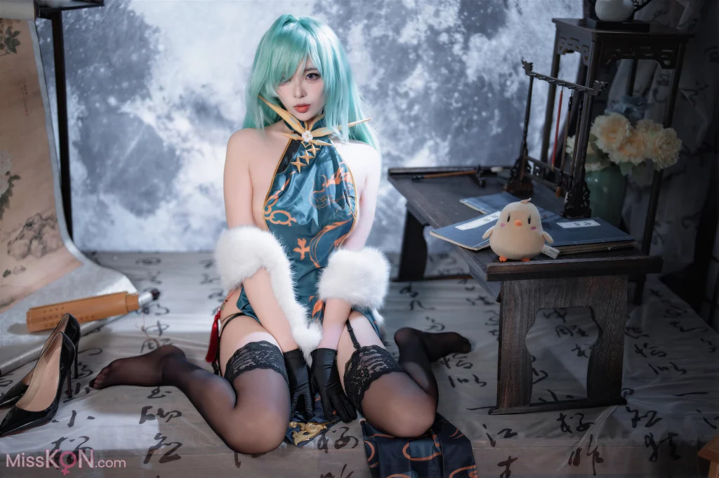 Coser@轩萧学姐: 碧蓝航线 莫斯科旗袍 (50 photos) – Page 2