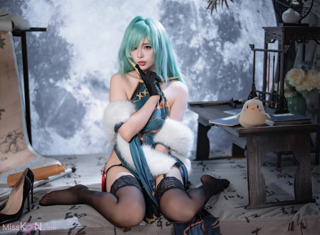 Coser@轩萧学姐: 碧蓝航线 莫斯科旗袍 (50 photos) – Page 2