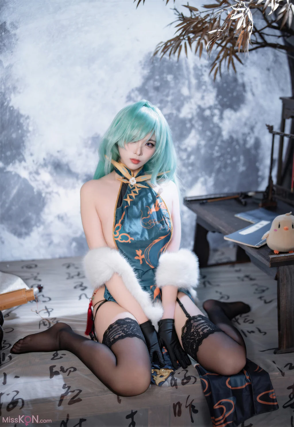 Coser@轩萧学姐: 碧蓝航线 莫斯科旗袍 (50 photos) – Page 2