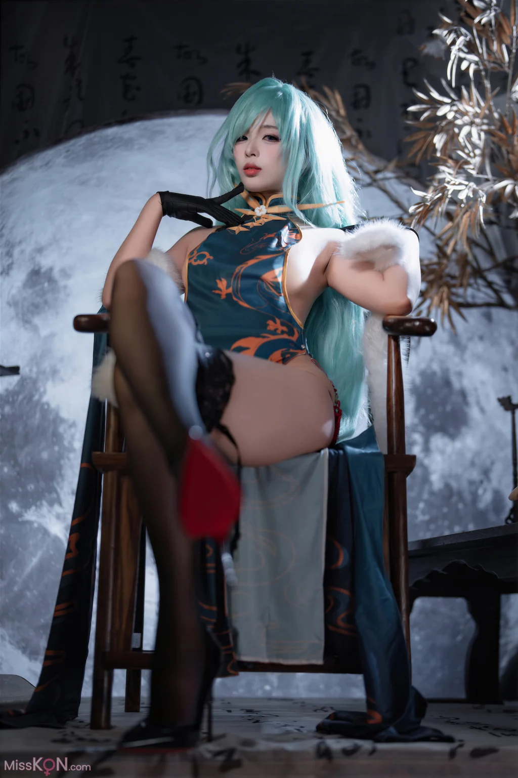 Coser@轩萧学姐: 碧蓝航线 莫斯科旗袍 (50 photos) – Page 2