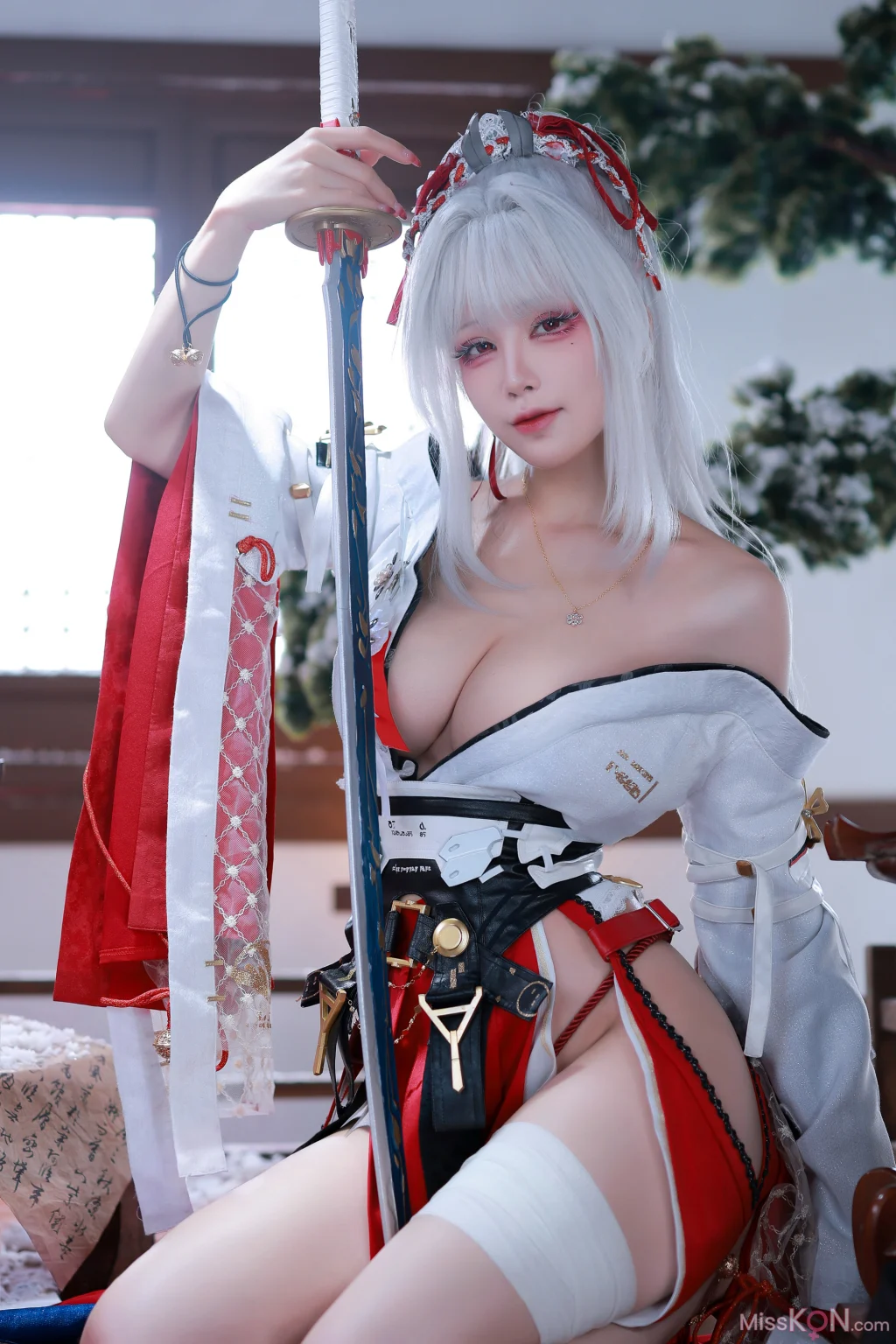 Coser@水淼Aqua: 鸣潮 绯雪 (51 photos)
