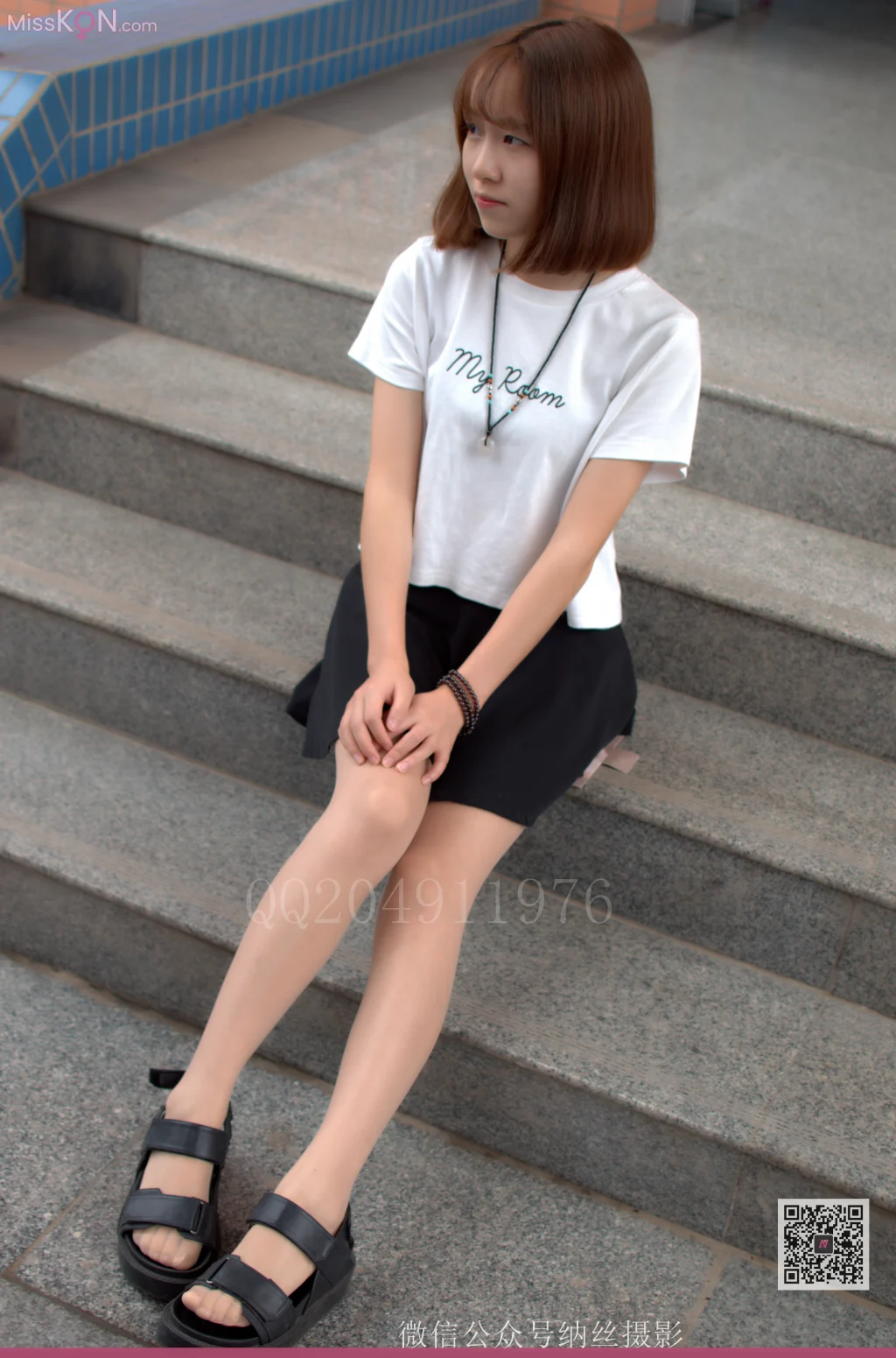[NS纳丝摄影] No.044: 和紫 少女肉丝诱惑 (63 photos + 1 video)