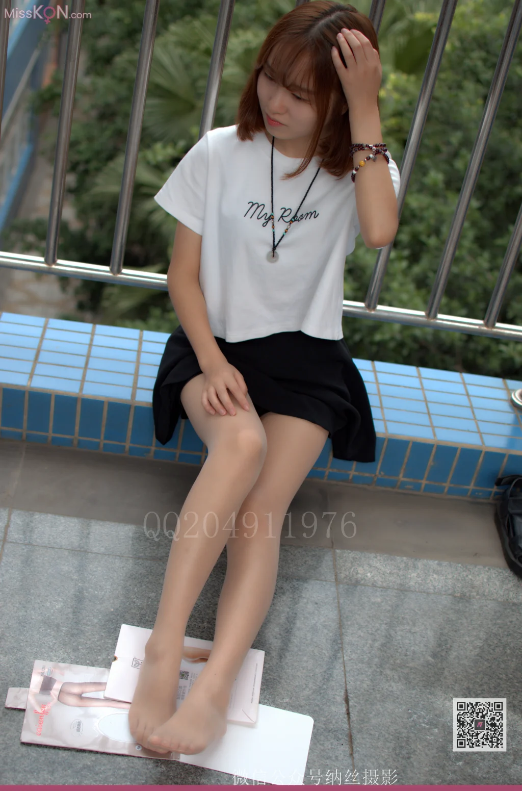 [NS纳丝摄影] No.044: 和紫 少女肉丝诱惑 (63 photos + 1 video)