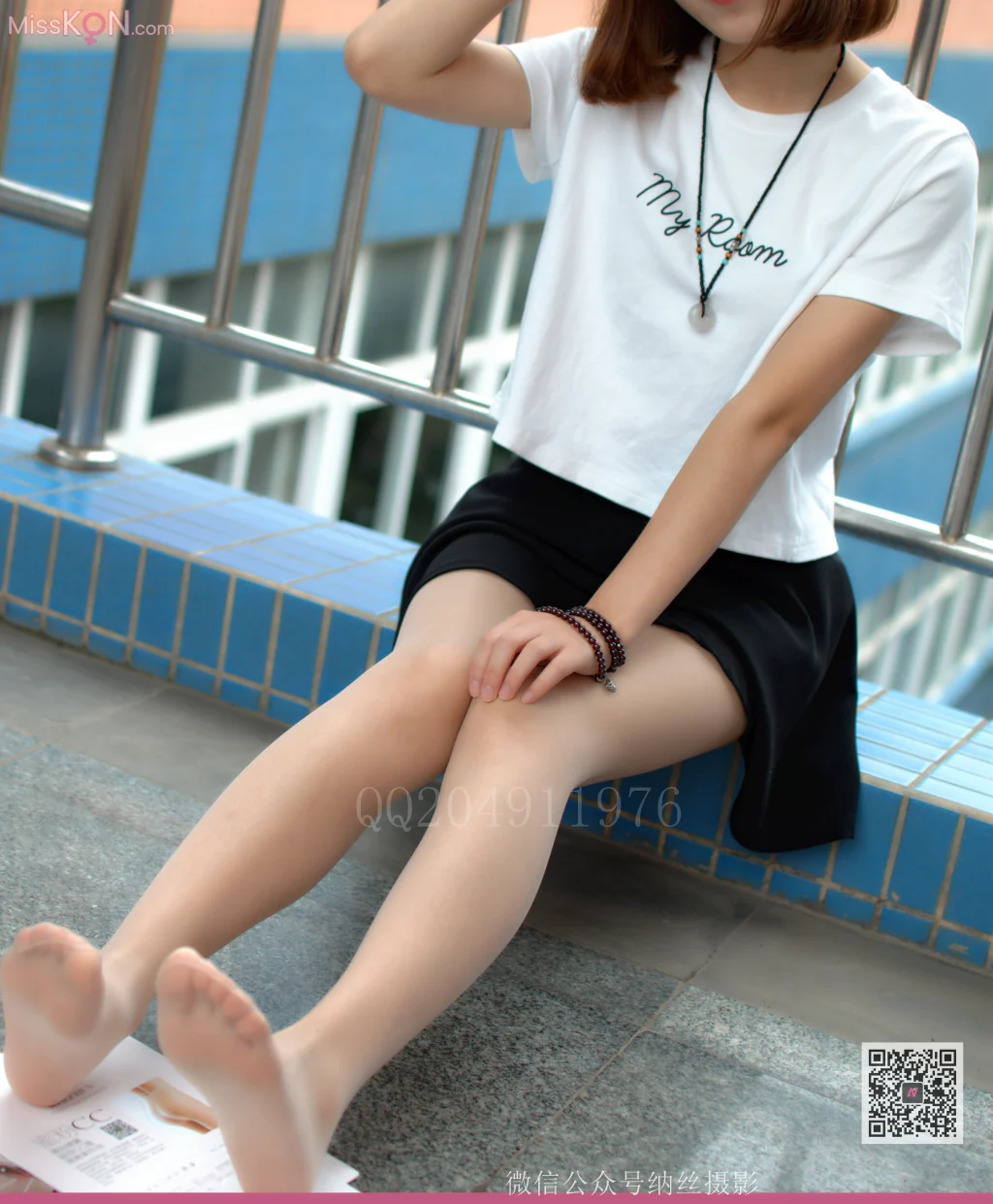 [NS纳丝摄影] No.044: 和紫 少女肉丝诱惑 (63 photos + 1 video)