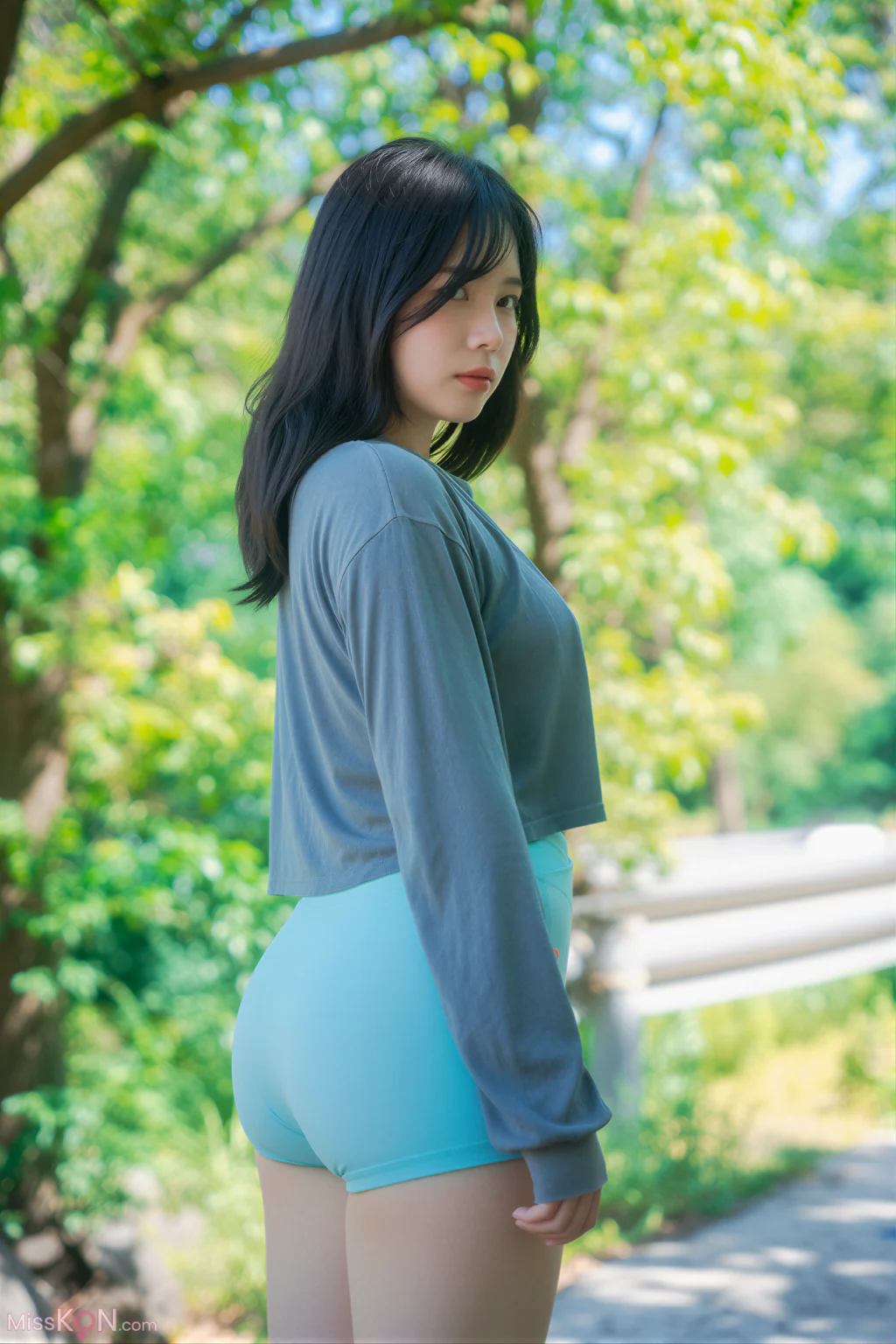 [AI Enhanced] DJAWA Photo: Myu_a_ (뮤아) – Summer Getaway Vol.3 (85 photos)