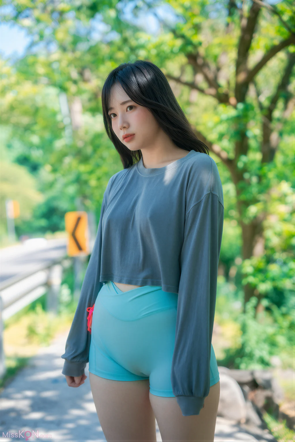 [AI Enhanced] DJAWA Photo: Myu_a_ (뮤아) – Summer Getaway Vol.3 (85 photos)