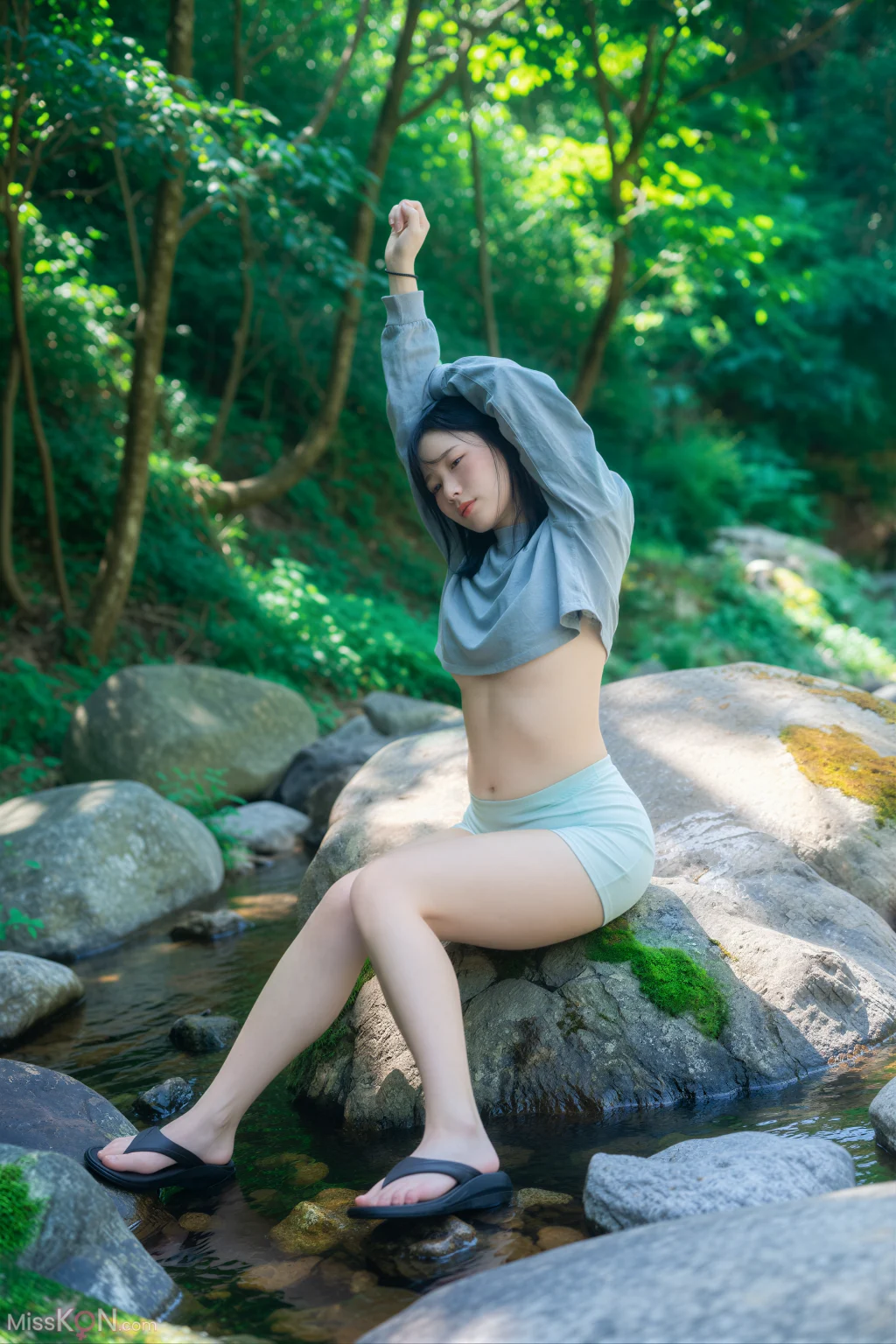 [AI Enhanced] DJAWA Photo: Myu_a_ (뮤아) – Summer Getaway Vol.3 (85 photos) – Page 3