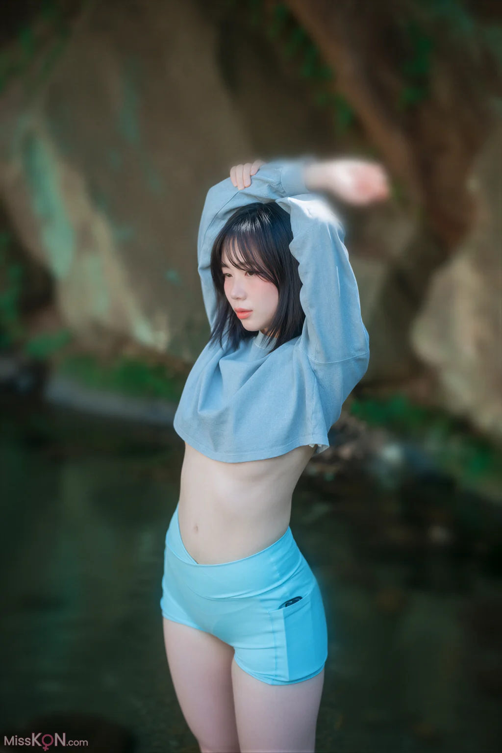 [AI Enhanced] DJAWA Photo: Myu_a_ (뮤아) – Summer Getaway Vol.3 (85 photos) – Page 3