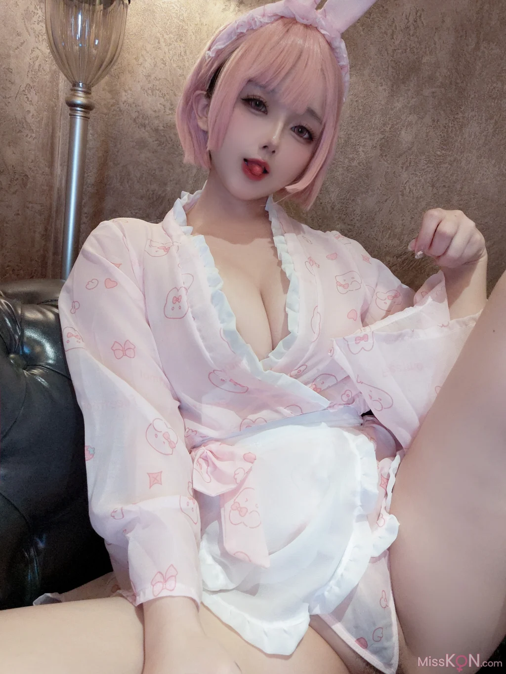 Coser@日奈娇: 粉兔子 (34 photos)