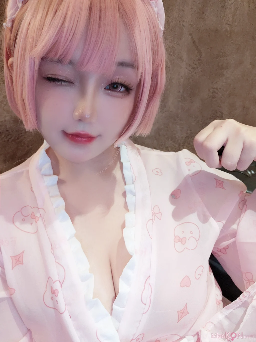 Coser@日奈娇: 粉兔子 (34 photos)