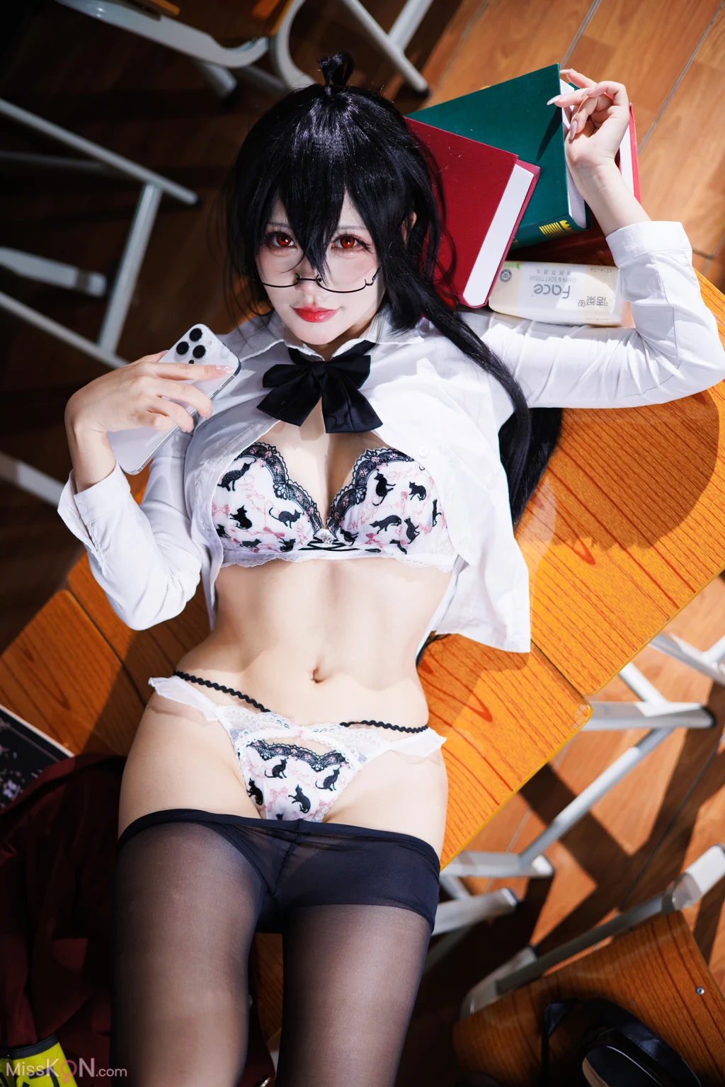 Coser@是一只熊仔吗: 大凤JK (50 photos)