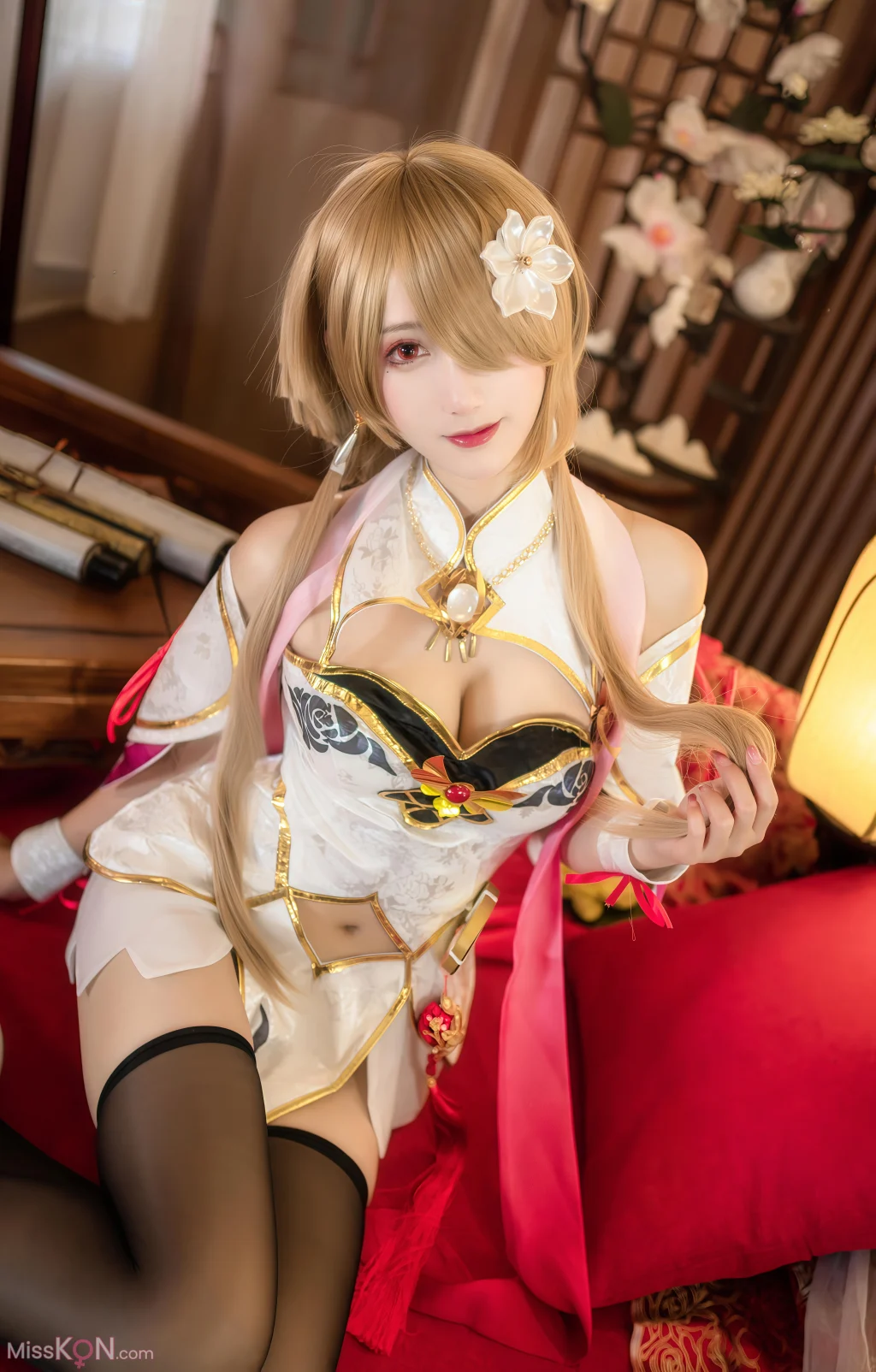 Coser@羽生三未: 崩坏3rd-丽塔·浣溪沙 (22 photos)