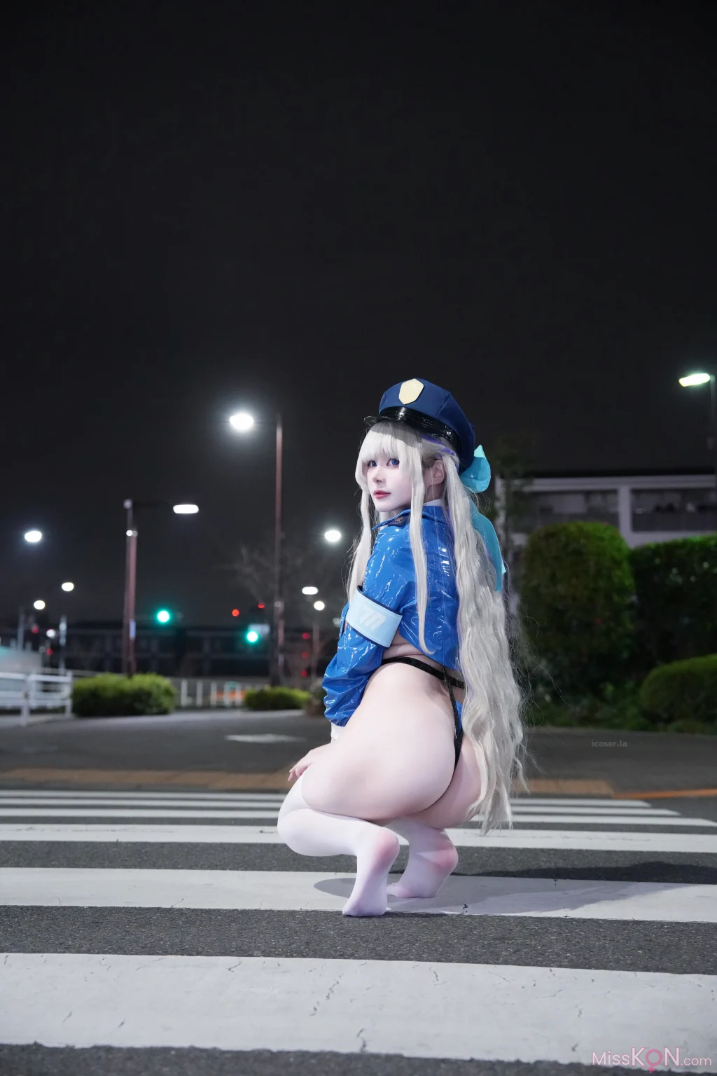 Coser@幼愛Youmeko: 蔚蓝档案 飞鸟马时police (15 photos) – Page 2