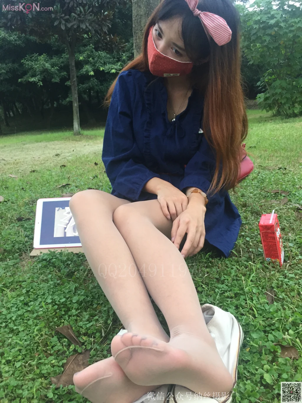 [NS纳丝摄影] No.048: 璐璐 萌妹子肉丝美腿 (82 photos) – Page 2