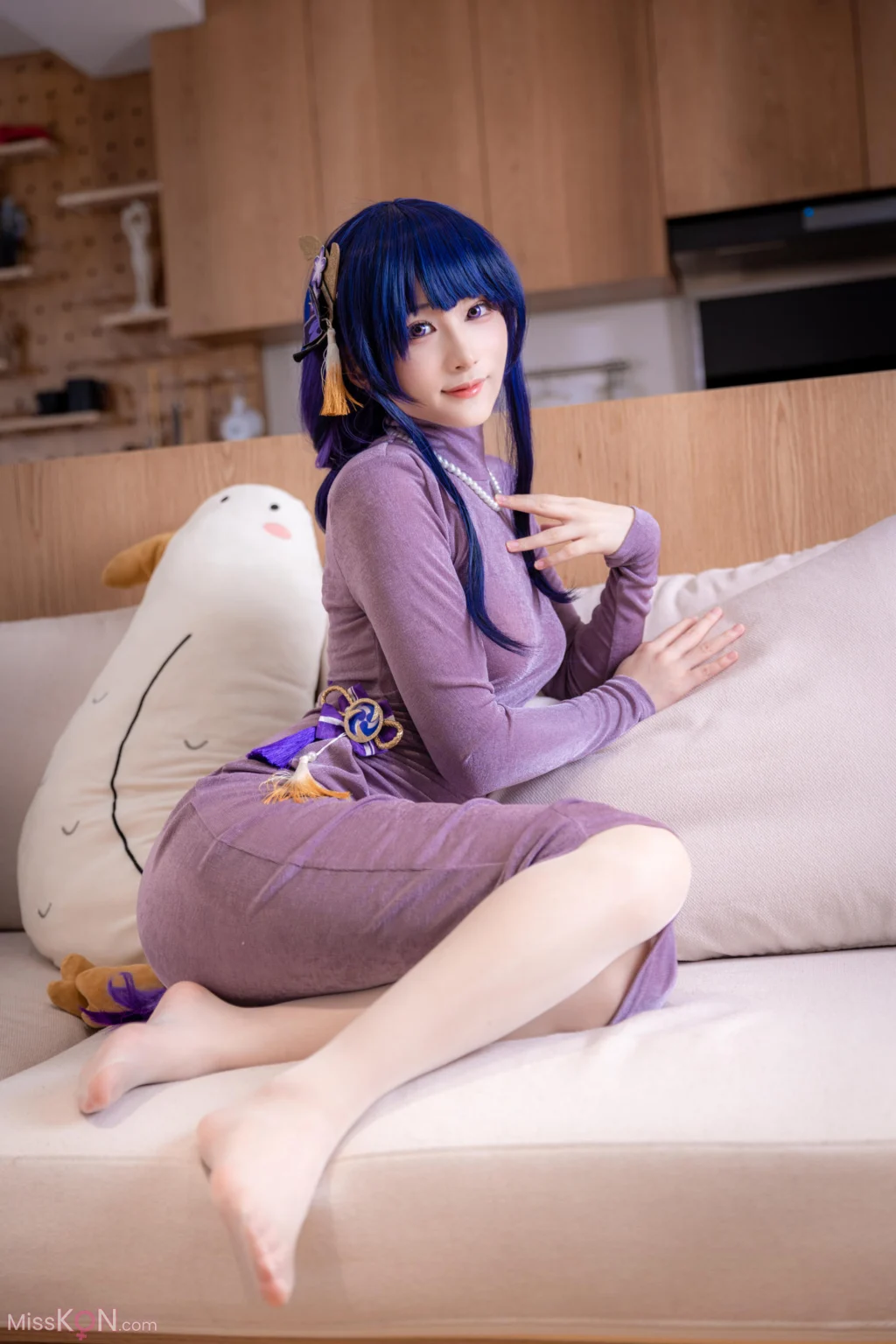 Coser@幼愛Youmeko: 原神 雷电将军 (20 photos)