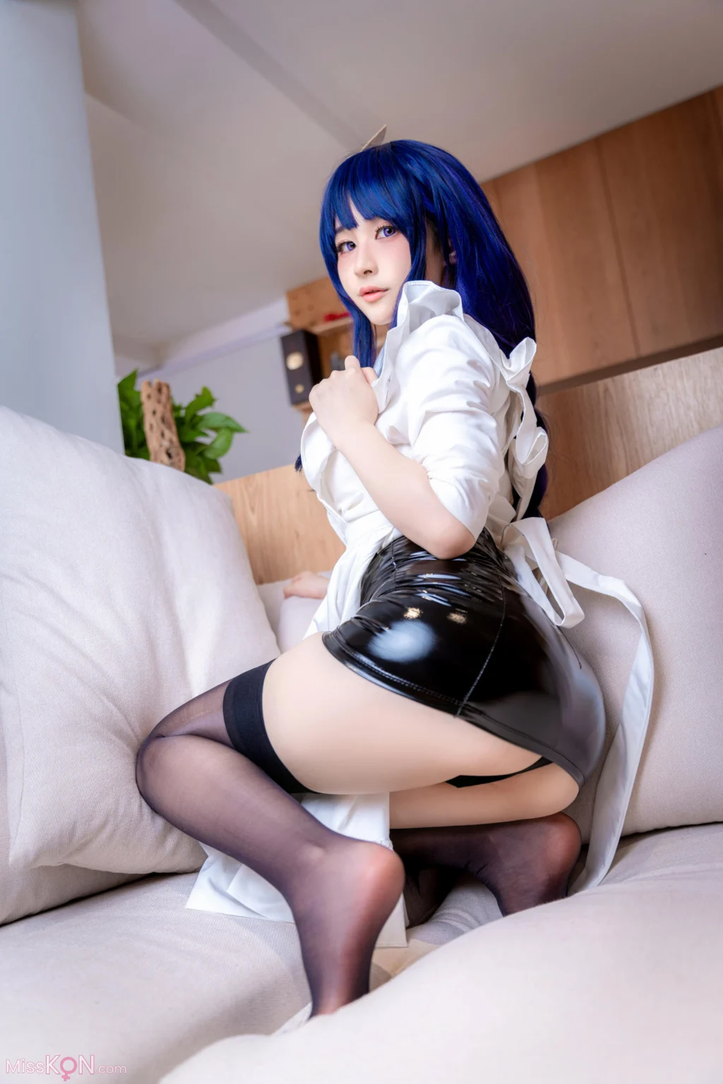 Coser@幼愛Youmeko: 原神 雷电将军 (20 photos)