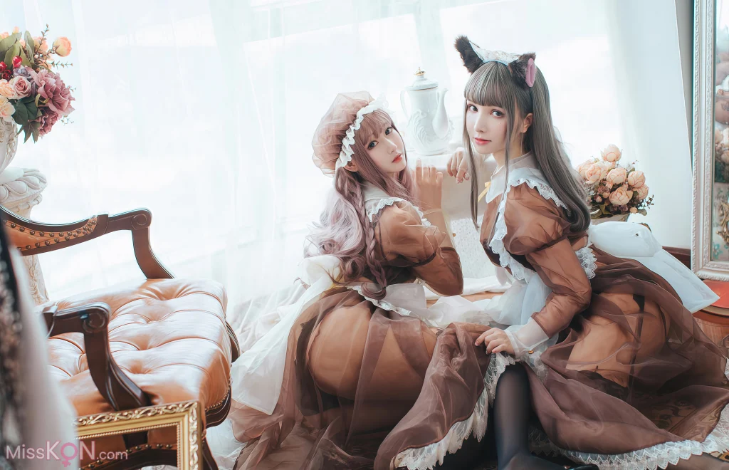 Coser@羽生三未 & 一千只猫薄荷: 透明女仆 (32 photos) – Page 2