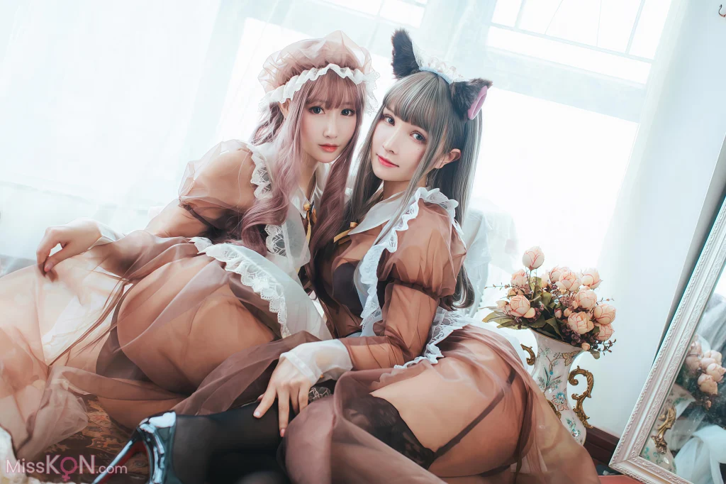 Coser@羽生三未 & 一千只猫薄荷: 透明女仆 (32 photos) – Page 2