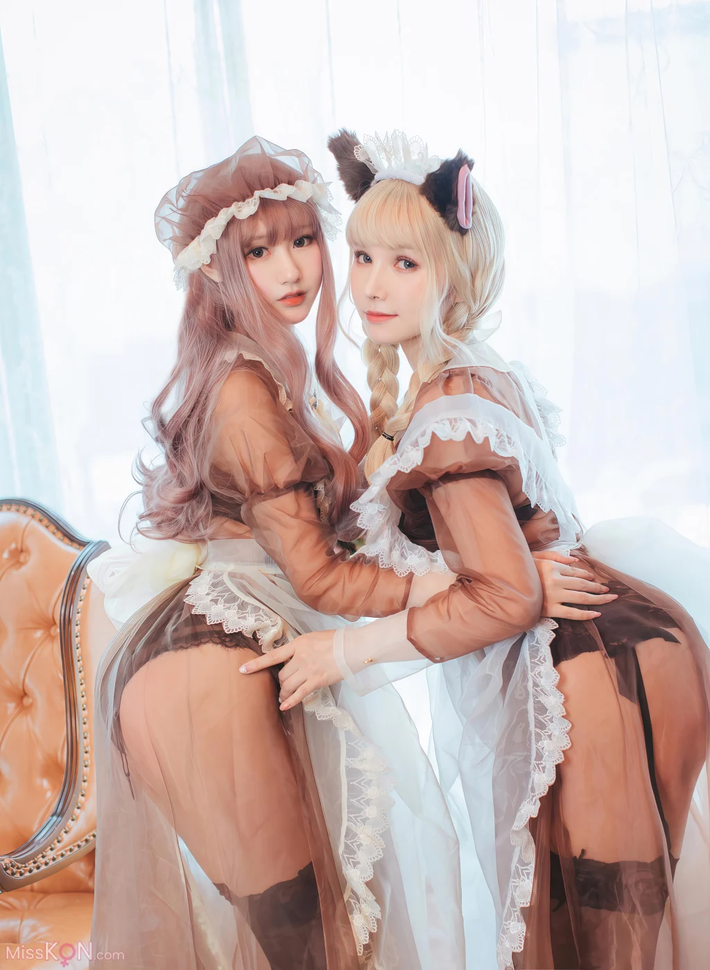Coser@羽生三未 & 一千只猫薄荷: 透明女仆 (32 photos) – Page 2