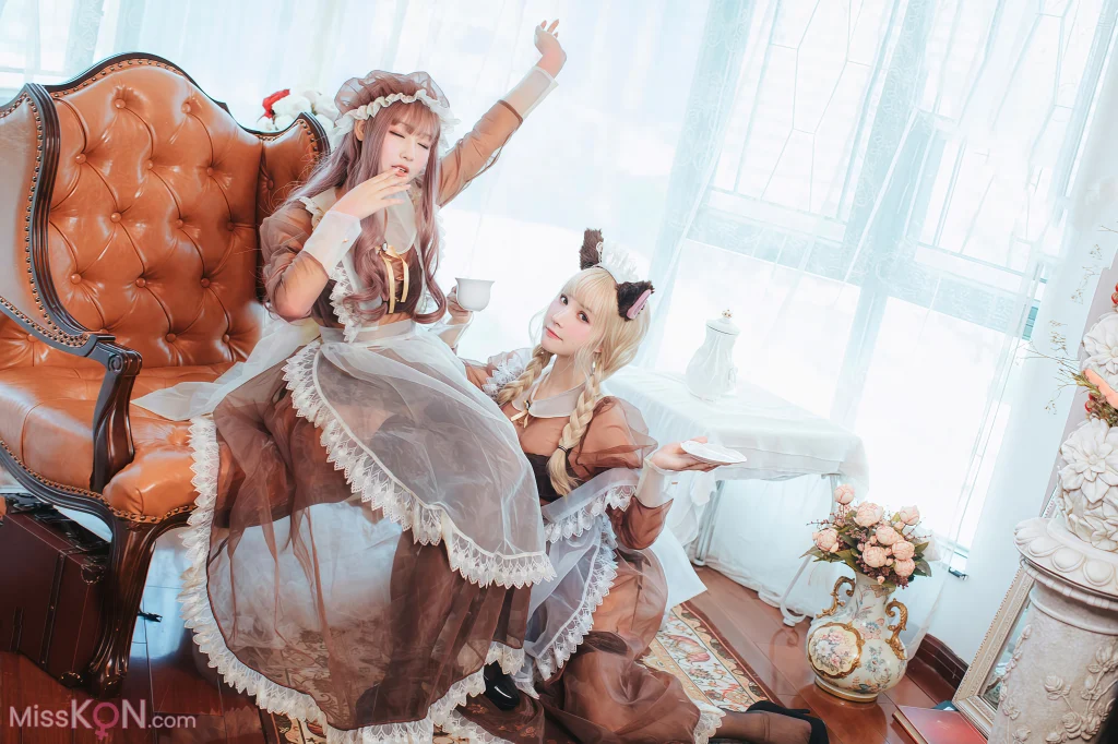 Coser@羽生三未 & 一千只猫薄荷: 透明女仆 (32 photos) – Page 2