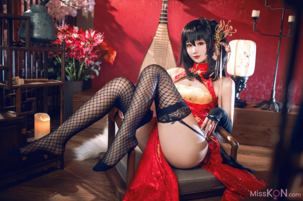 Coser@羽生三未: 碧蓝航线 大凤旗袍 (21 photos) – Page 2